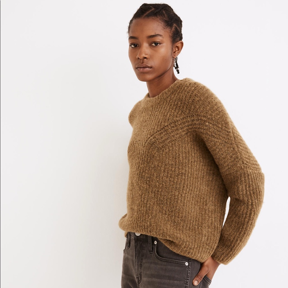 Madewell Belfiore Ribbed Pullover Sweater